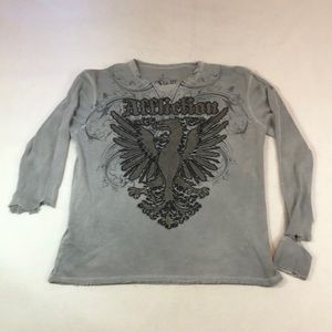 Affliction 2X Shirt 100% Cotton